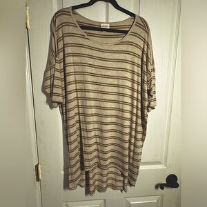 Large Striped LuLaRoe Irma NWT